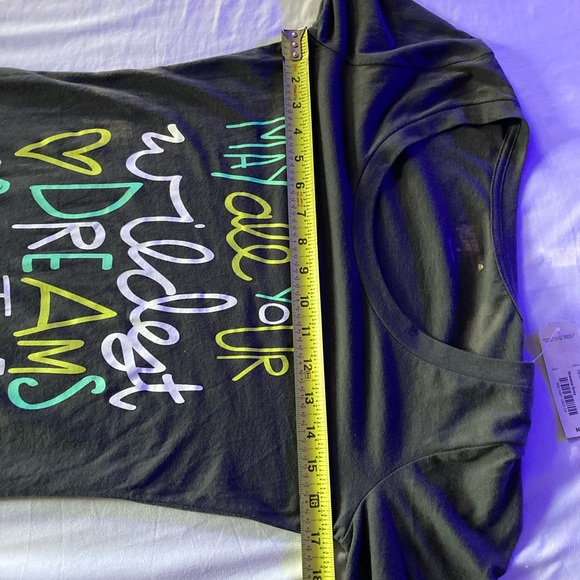 Was💲15! 💚NWT Arizona “May all your wildest dreams come true” long sleeve - Picture 12 of 14